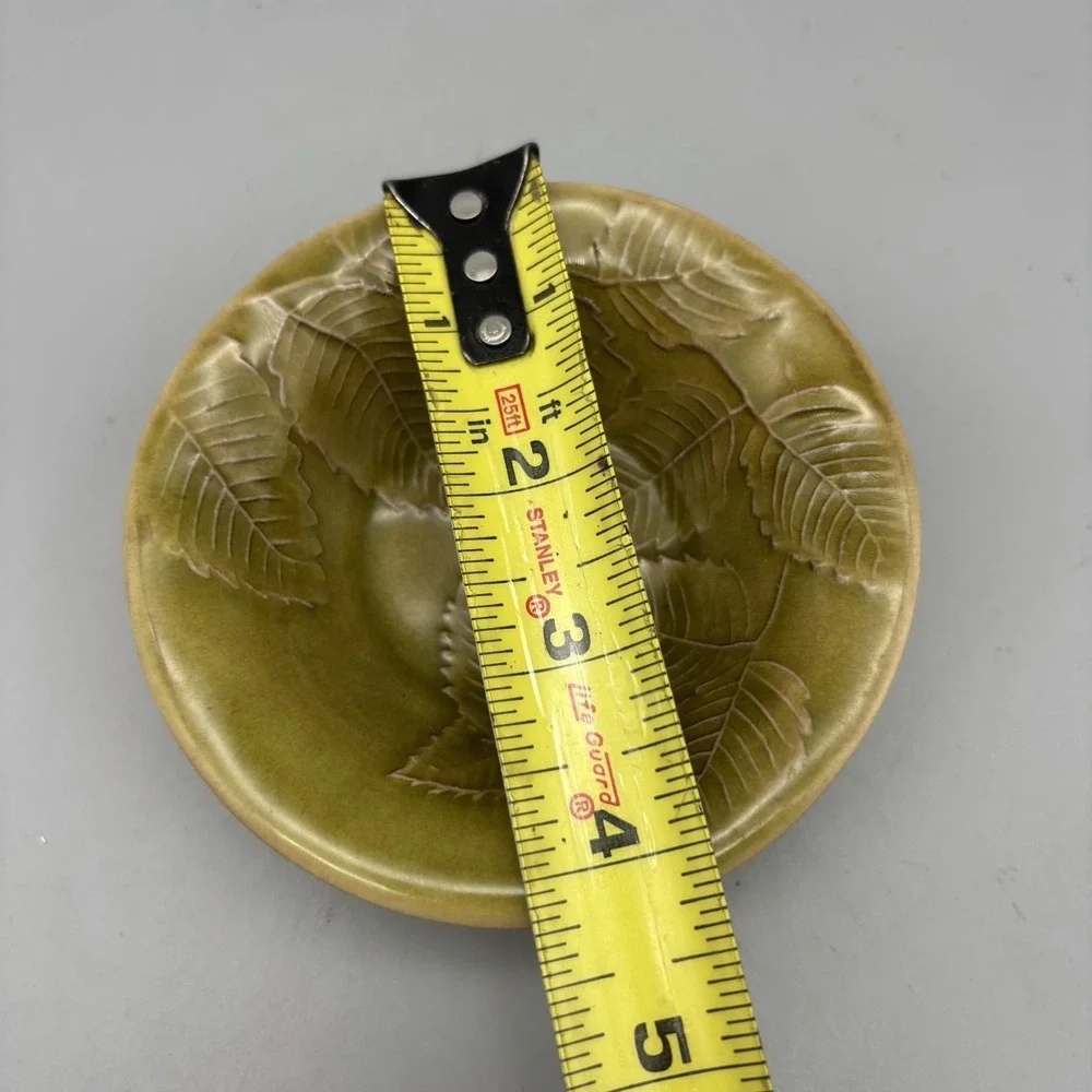 Williams Sonoma Leaf Trinket Condiment Nut Candy Dish 4.25